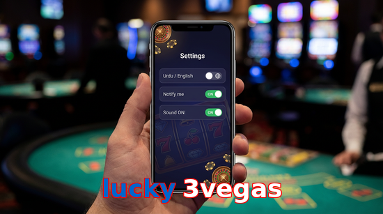 Game list for Lucky 3vegas app section