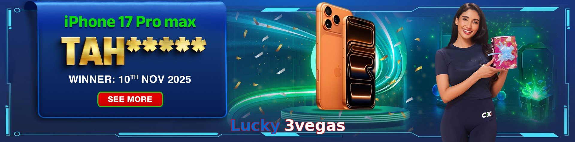 Lucky 3vegas game app for Pakistan players