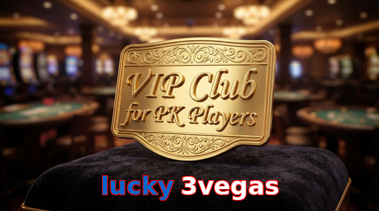 Main screen of Lucky 3vegas vip page for PK players